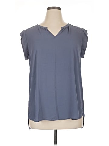Pleione Short Sleeve Blouse (view 1)