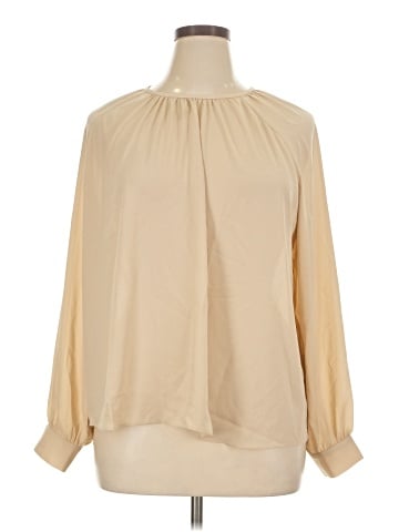 Ann Taylor Long Sleeve Blouse (view 1)