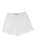 Dockers 100% Cotton Solid White Ivory Shorts Size 18 - photo 1