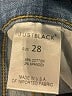 Just Black Hearts Blue Jeans Size 28 waist - photo 6
