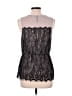 Maurices 100% Polyester Black Sleeveless Blouse Size L - photo 2