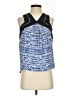 Assorted Brands 100% Rayon Blue Sleeveless Blouse Size S - photo 1