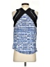 Assorted Brands 100% Rayon Blue Sleeveless Blouse Size S - photo 2