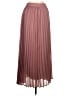 Unbranded 100% Polyester Solid Burgundy Tan Formal Skirt Size M - photo 2