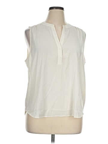 J.Crew Factory Store Sleeveless Blouse (view 1)