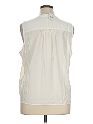 J.Crew Factory Store Sleeveless Blouse (view 2)