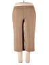 J.Jill Solid Tan Khakis Size 1X - photo 1