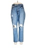 Old Navy Hearts Blue Jeans Size 12 - photo 1
