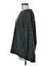 Lou & Grey Animal Print Green Pullover Sweater Size M - photo 5