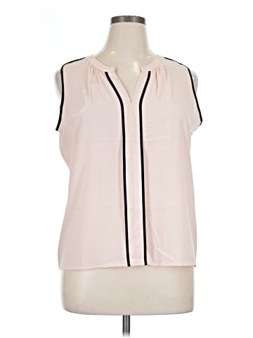 Calvin Klein Sleeveless Blouse (view 1)