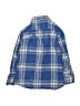 Crewcuts 100% Cotton Plaid Blue Long Sleeve Button-Down Shirt Size 4 - 5 - photo 2