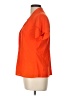 Calvin Klein Orange Short Sleeve Blouse Size L - photo 5
