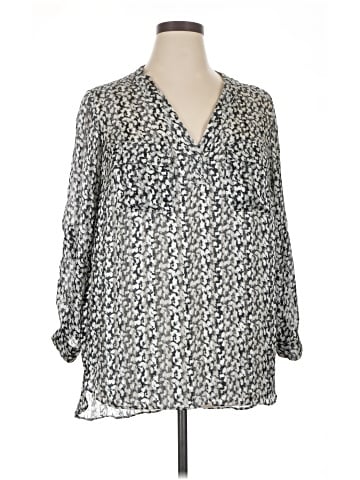 Gibson Latimer 3/4 Sleeve Blouse (view 1)