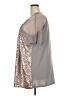 CAPSULE Metallic Silver Cocktail Dress Size 24 - 26 - photo 5