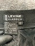 Larry Levine Solid Black Dress Pants Size 12 - photo 4