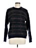 Talbots Plaid Black Pullover Sweater Size Med Petite - photo 1