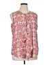 Van Heusen 100% Polyester Pink Sleeveless Blouse Size XL - photo 1