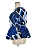 Ashley Stewart Blue Short Sleeve Blouse Size 18 - 20 Plus - photo 5
