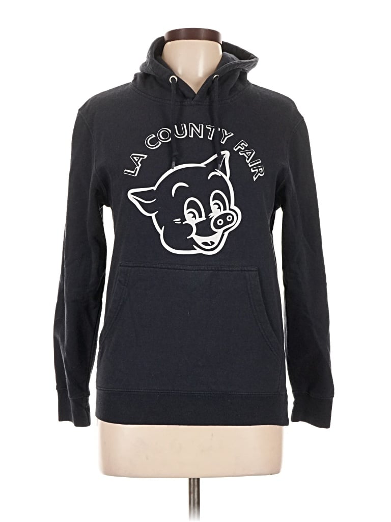 Pre-owned Lane Seven Pullover Hoodie In Black