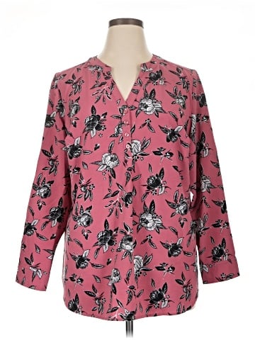 D&Co. 3/4 Sleeve Blouse (view 1)