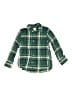 Crewcuts Outlet 100% Cotton Plaid Green Long Sleeve Button-Down Shirt Size 6 - 7 - photo 1