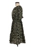 Unbranded 100% Polyester Print Black Casual Dress Size M - photo 5