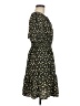 Unbranded 100% Polyester Print Black Casual Dress Size M - photo 4