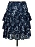 MICHAEL Michael Kors Blue Casual Skirt Size XS - photo 2