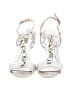 Badgley Mischka Silver Sandals Size 9 - photo 2