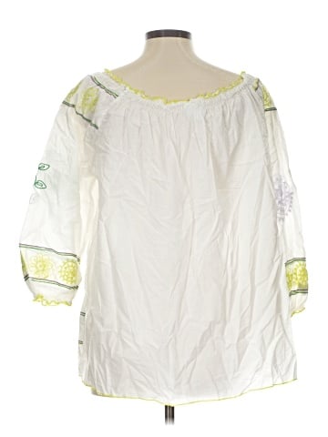 Ninety 3/4 Sleeve Blouse (view 2)