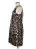 J.Crew 100% Polyester Animal Print Brown Cocktail Dress Size 6 - photo 5