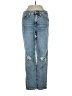 Old Navy Hearts Blue Jeans Size 0 - photo 1