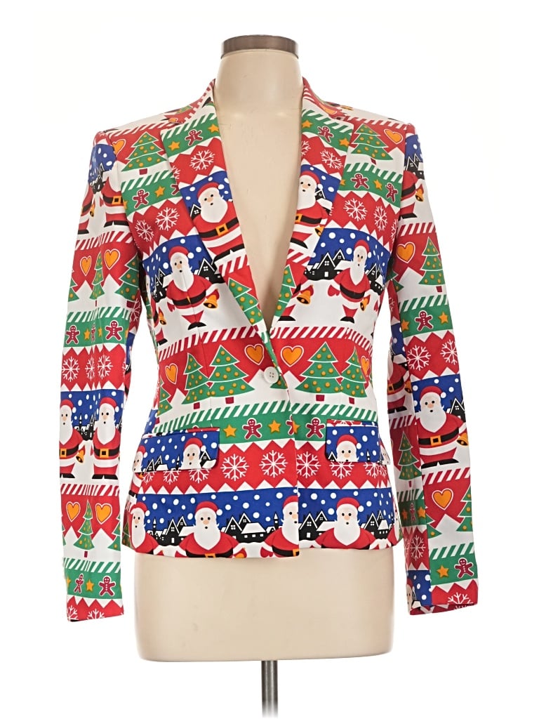 Pre-owned Opposuits Blazer Jacket In Red