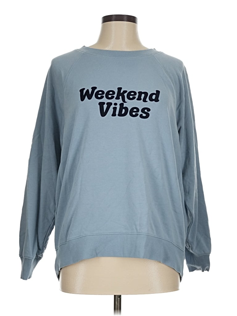 Pre-owned Lou & Grey Sweatshirt In Blue