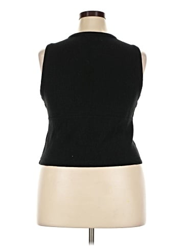 Madewell Split-Crewneck Cardigan Tank (view 2)