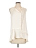 Marc by Marc Jacobs 100% Polyester Ivory Sleeveless Blouse Size S - photo 1