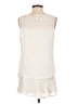 Marc by Marc Jacobs 100% Polyester Ivory Sleeveless Blouse Size S - photo 2
