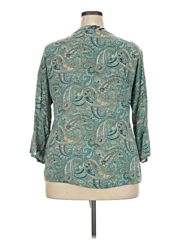 Cato 3/4 Sleeve Blouse (view 2)