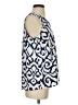 Soft Surroundings Blue Sleeveless Blouse Size S - photo 4