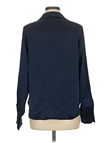 Aqua Long Sleeve Polo (view 2)