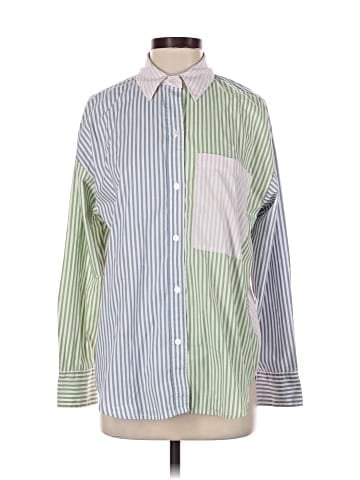Abercrombie & Fitch Long Sleeve Button-Down Shirt (view 1)