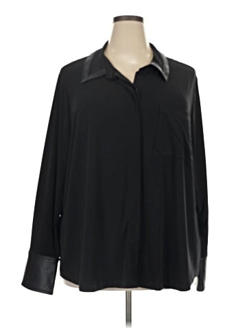 Lane Bryant Long Sleeve Blouse (view 1)