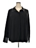 Lane Bryant Black Long Sleeve Blouse Size 26 - 28 Plus - photo 1