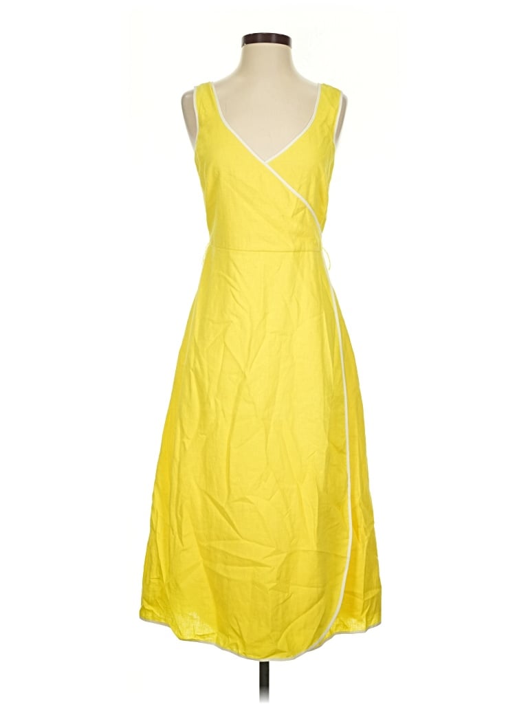 Pre-owned 1901 Casual Dress In Yellow
