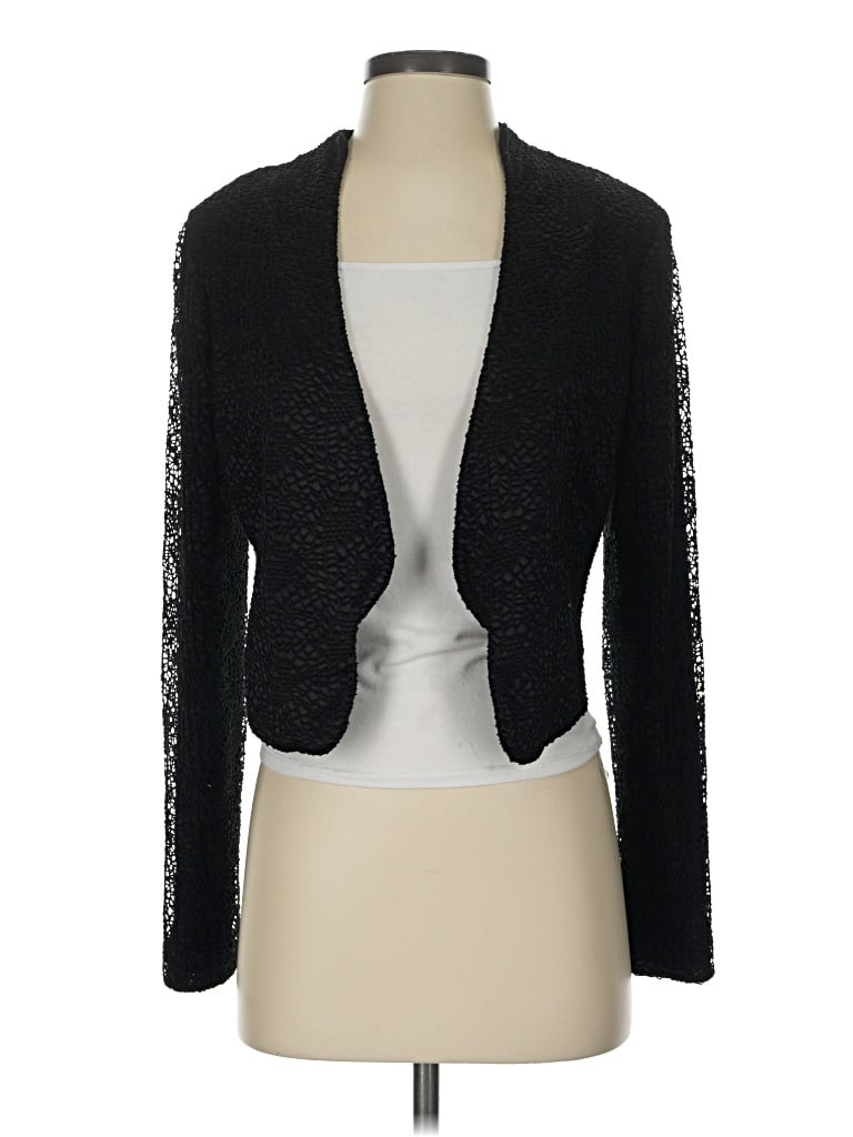 Pre-owned Mossimo Cardigan Sweater In Black