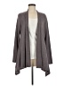 LOGO by Lori Goldstein Gray Cardigan Size M - photo 1