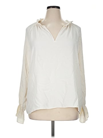 Ann Taylor Long Sleeve Blouse (view 1)