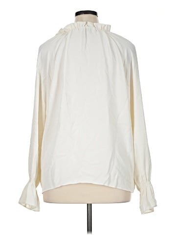 Ann Taylor Long Sleeve Blouse (view 2)