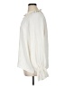 Ann Taylor 100% Polyester Ivory Long Sleeve Blouse Size XL - photo 5