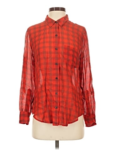 Broadway & Broome Long Sleeve Silk Top (view 1)